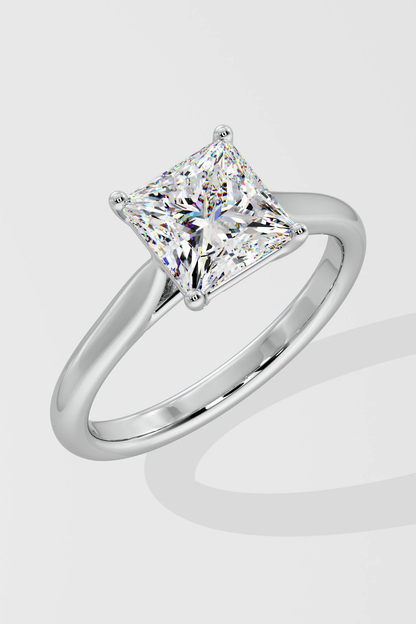 PRINCESS SOLITAIRE RING