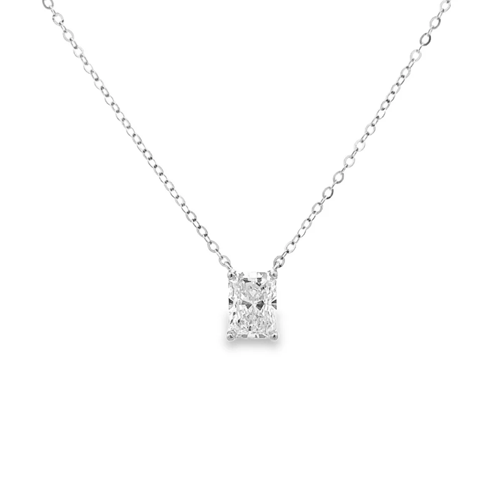 RADIANT SOLITAIRE NECKLACE