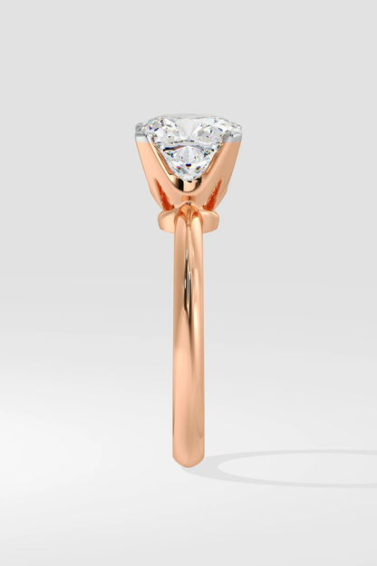 CUSHION SOLITAIRE RING