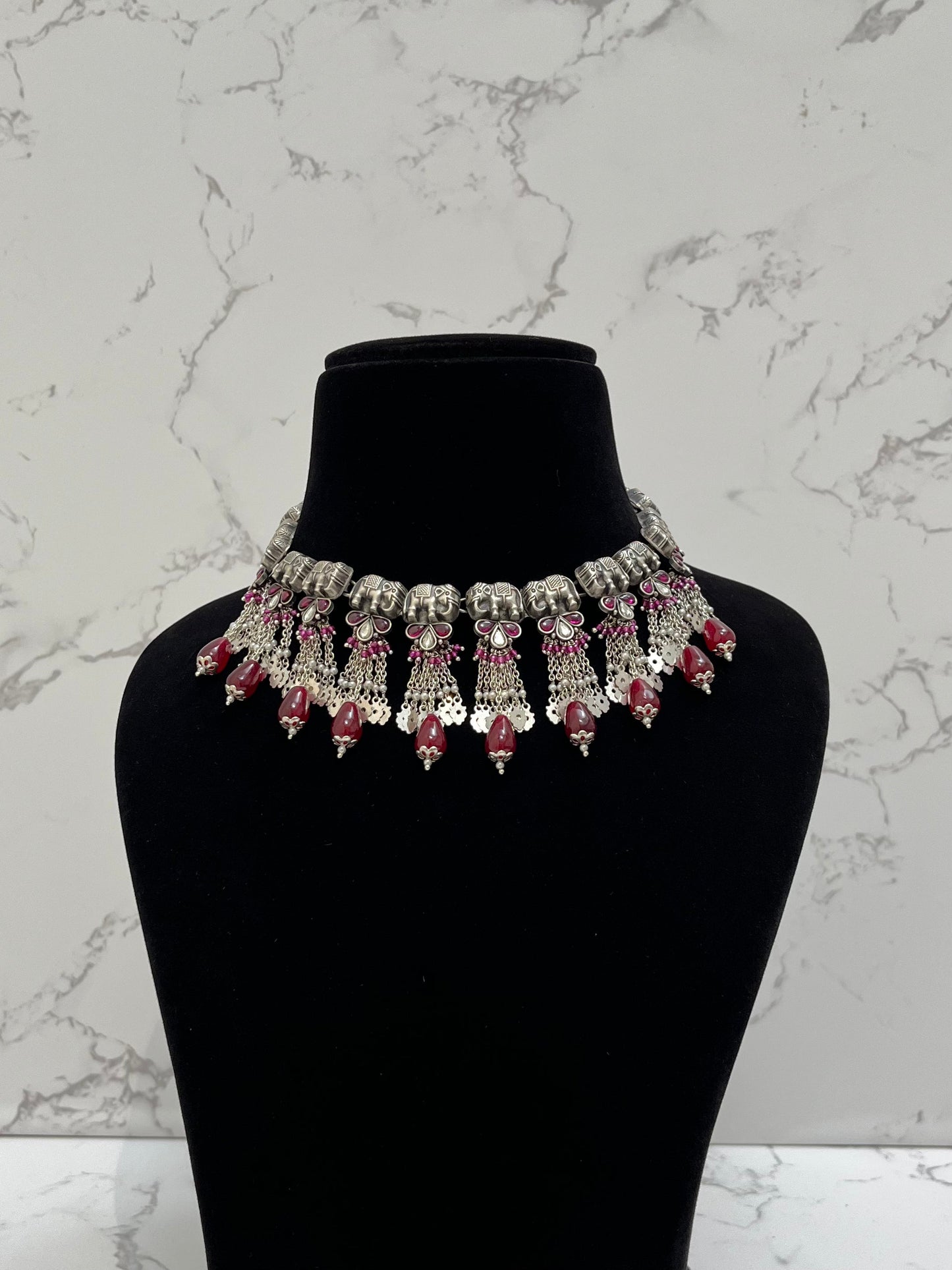 ELEPHANT CHOKER NECKLACE