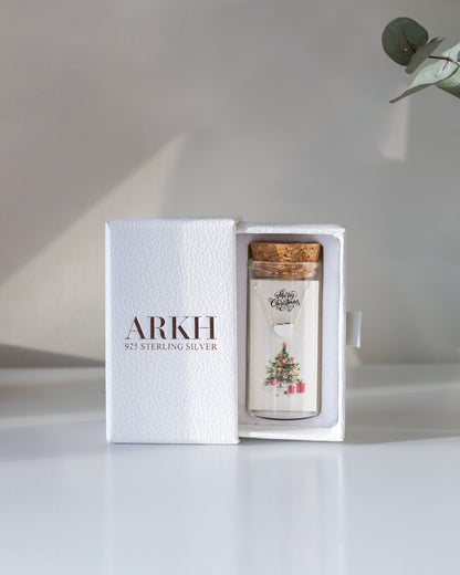 CHRISTMAS HEART NECKLACE