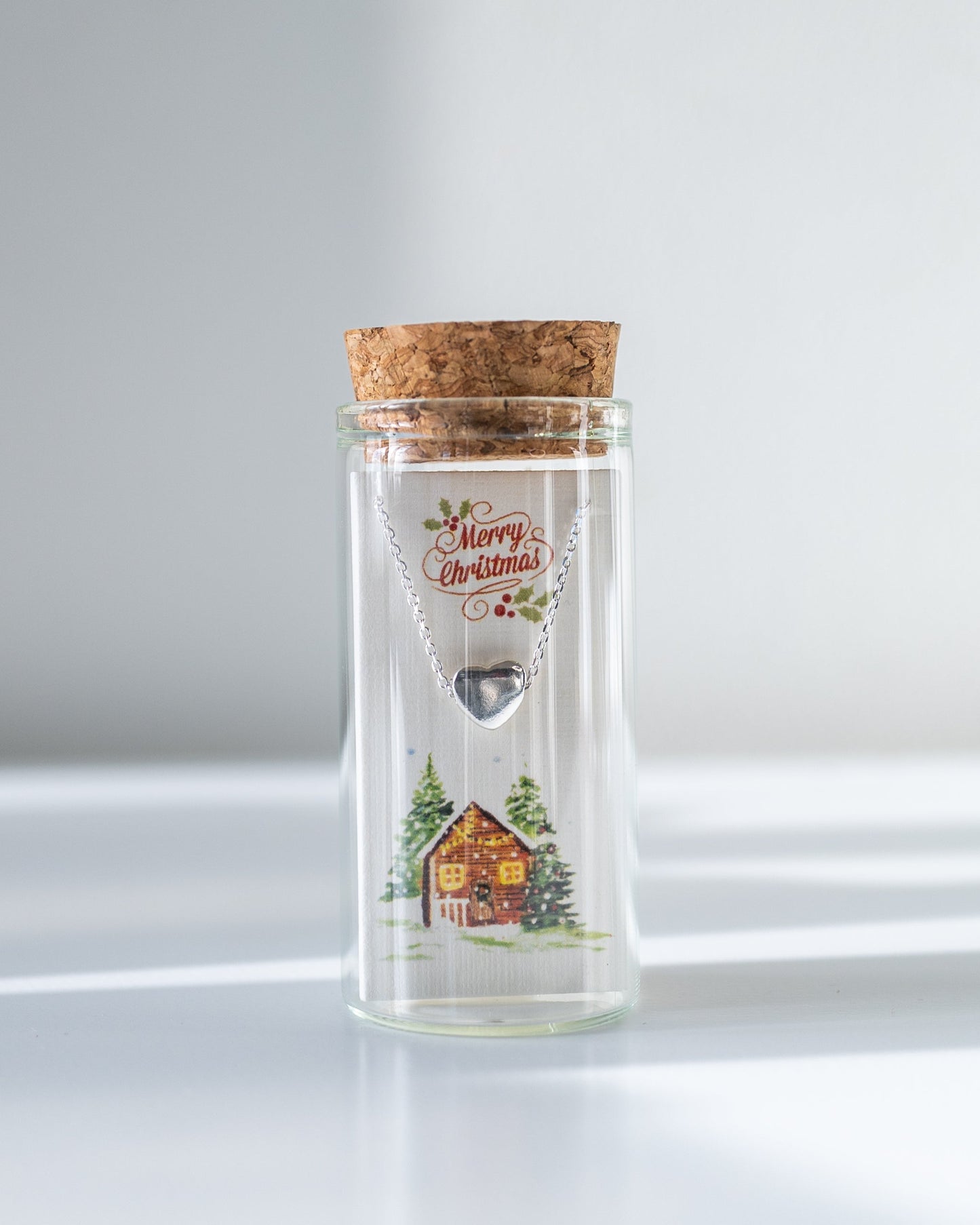 CHRISTMAS HEART NECKLACE