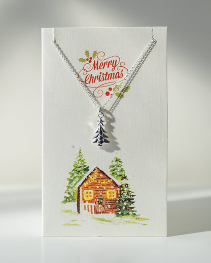 CHRISTMAS TREE NECKLACE