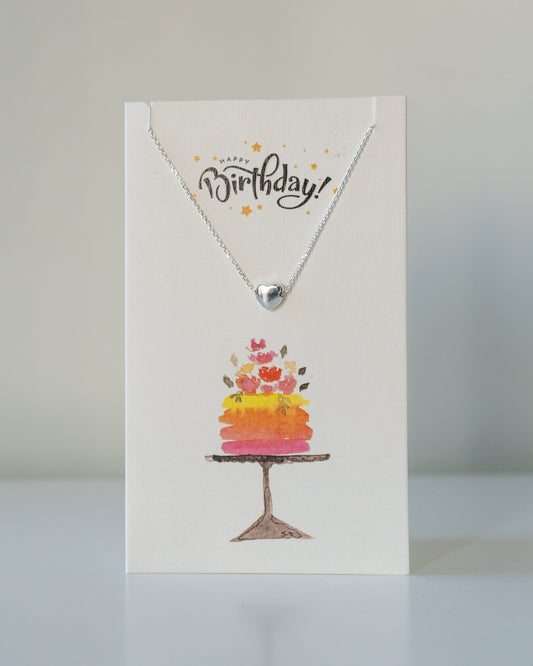 BIRTHDAY HEART NECKLACE