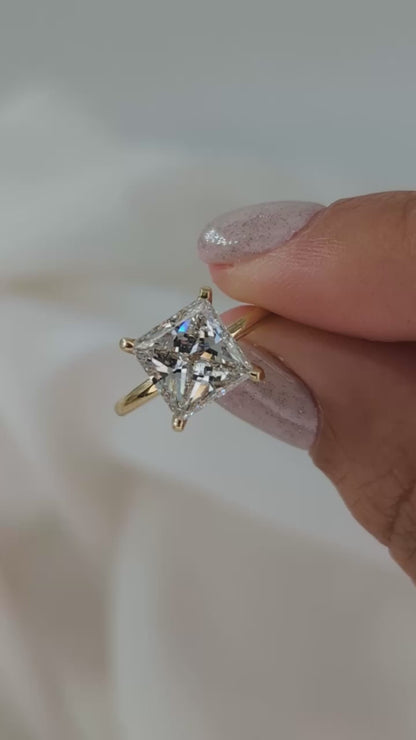 PRINCESS SOLITAIRE RING