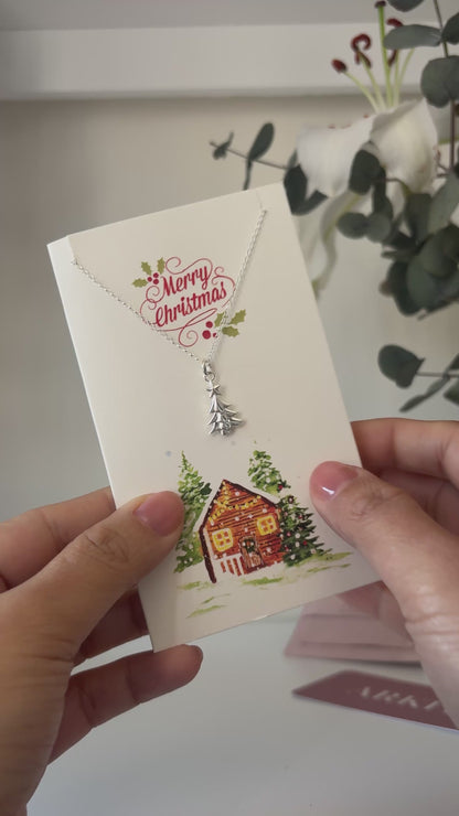 CHRISTMAS TREE NECKLACE