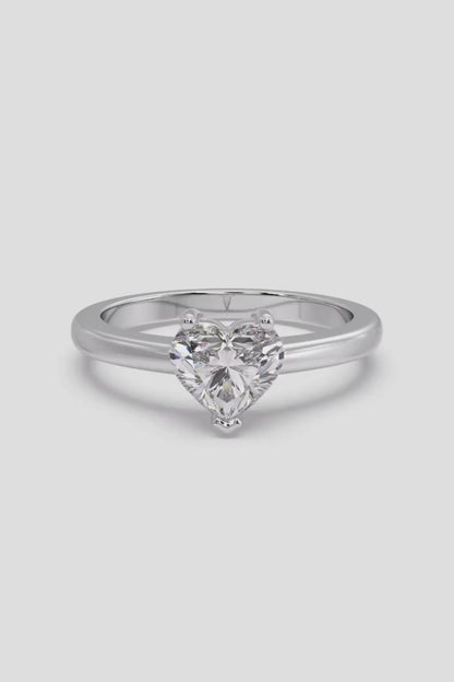 HEART SOLITAIRE RING