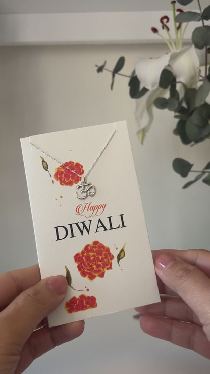 DIWALI OMM NECKLACE