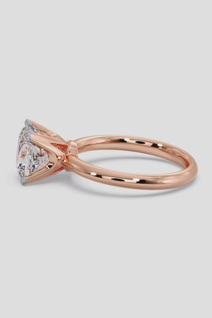 CUSHION SOLITAIRE RING